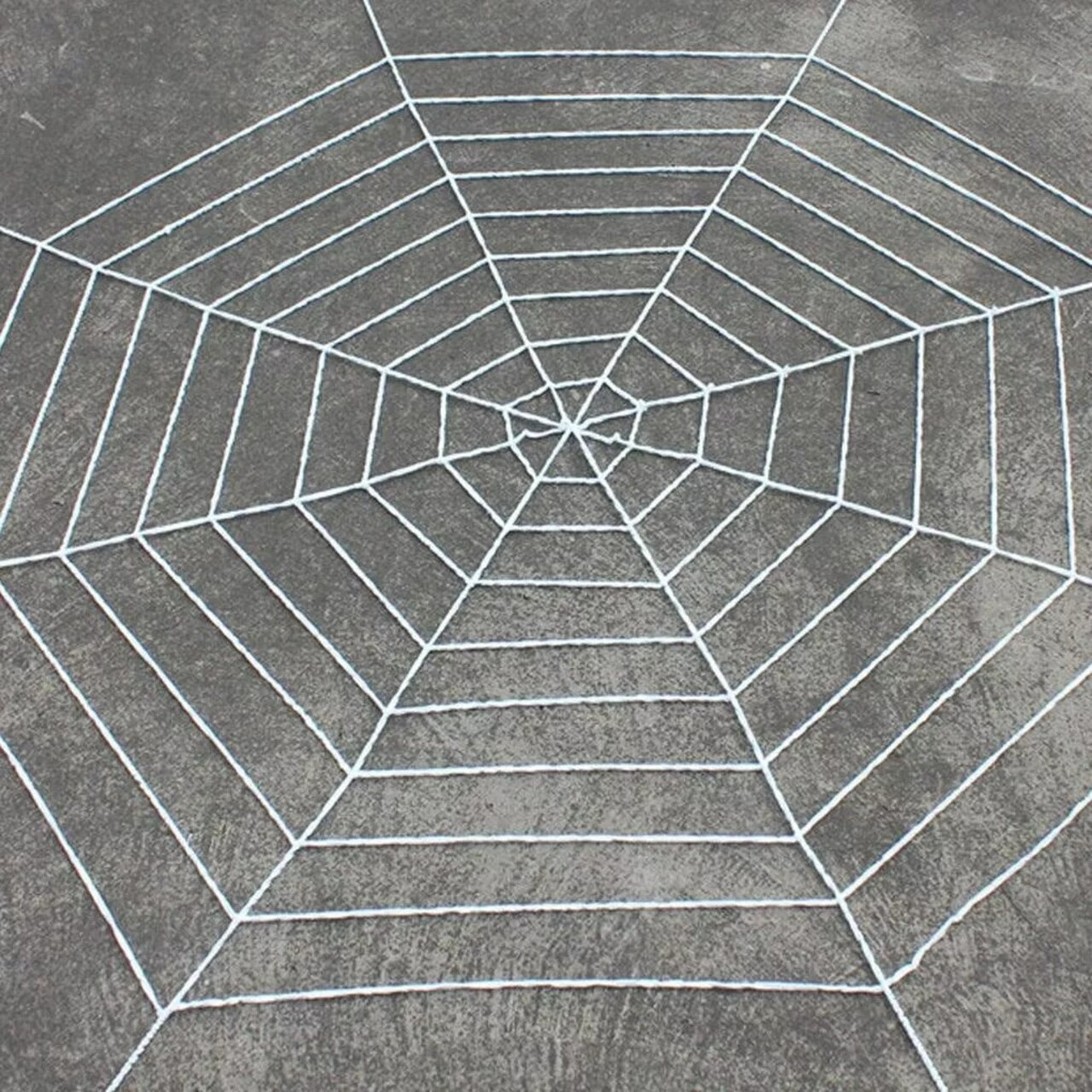 Large Halloween Spider Web Decoration 12FT Cobwebs Spooky Haunted House Outdoor